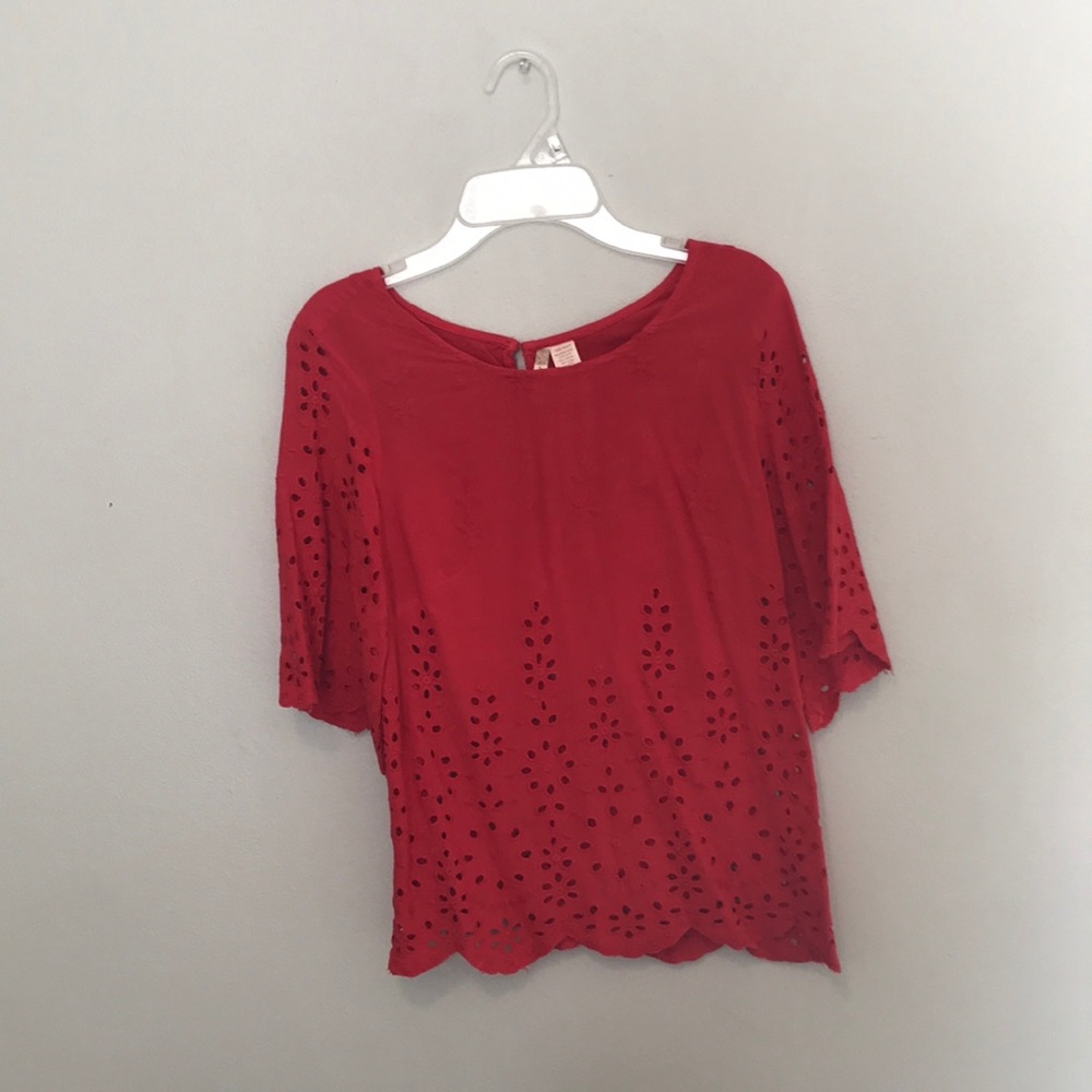 Red shirt